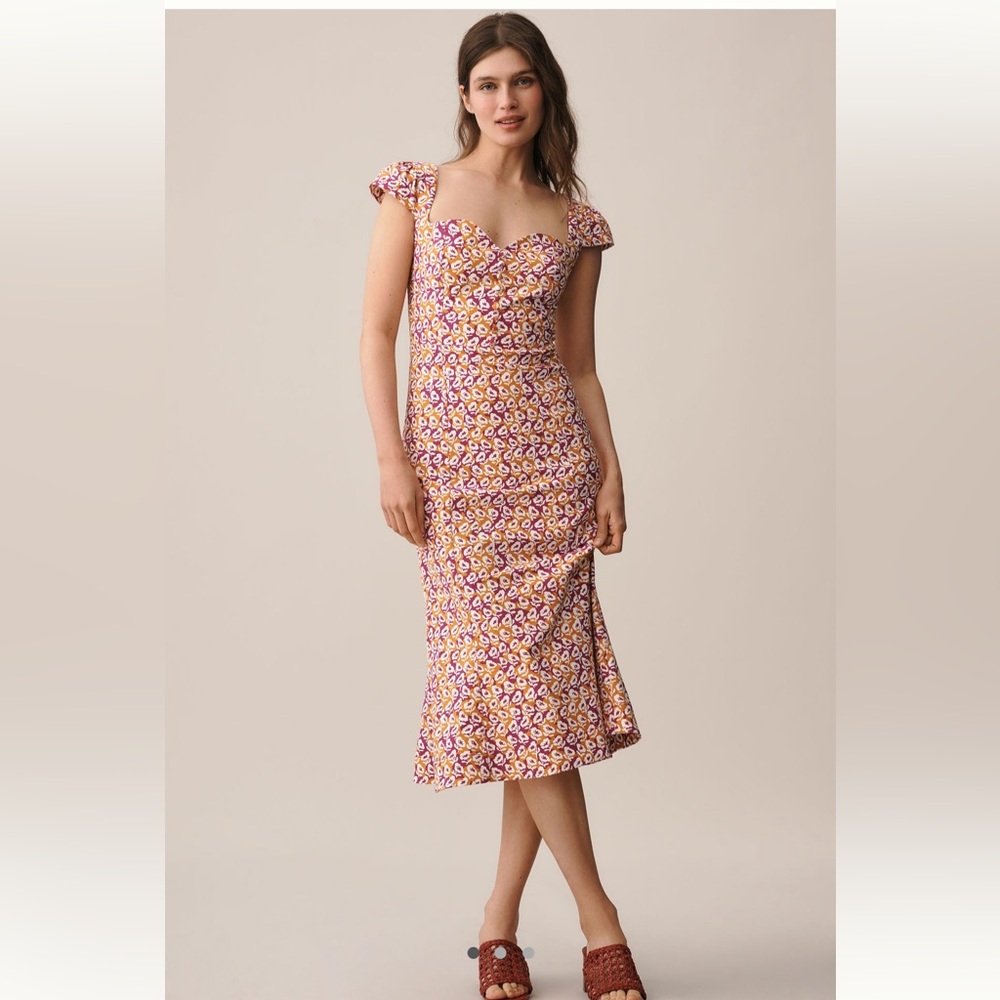 NWT Cecily Fit and Flare Sweetheart Dress size Small